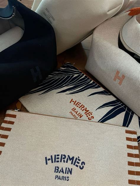 hermes toiletry bag|hermes bath and beach towel.